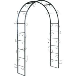 Rozenboog Massief Met Klimhulp 150 × 40 × 230 Cm