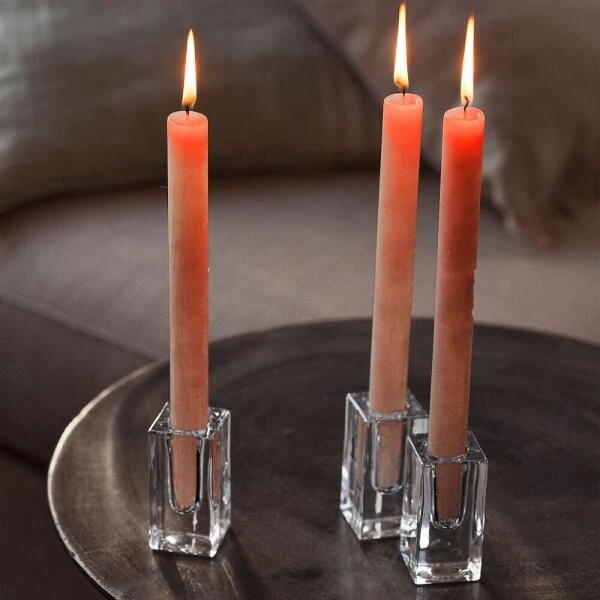 Rustieke Dinerkaars - Gember - Set Van 1 Stuks 4 Rustieke Dinerkaars - Gember - Set Van 1 Stuks - Afbeelding 2