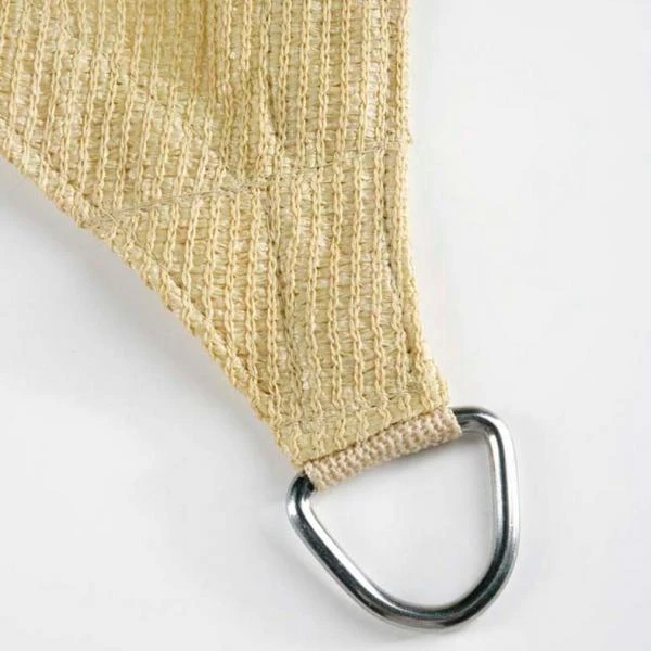Schaduwzeil Beige Met Bevestigingsringen 3,6 × 3,6 × 3,6 M 4 Schaduwzeil Beige Met Bevestigingsringen 3,6 × 3,6 × 3,6 M - Afbeelding 2