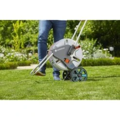 Slangenwagen GARDENA Aquaroll M - Metaal SET -Tuingereedschap Winkel slangenwagen aquaroll m metaal set 1601650741 3 600
