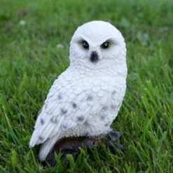 Sneeuwuil Op Stam 7 Sneeuwuil Op Stam -Tuingereedschap Winkel sneeuwuil op stam levensecht 1529656170 1 600