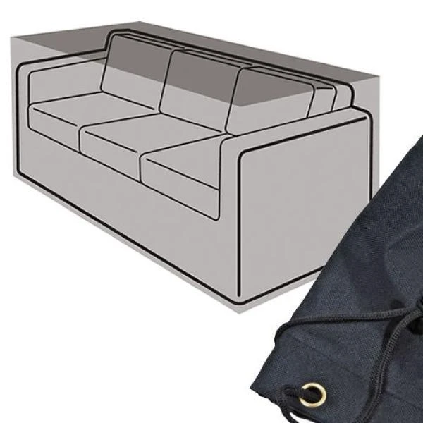 Hoes Loungebank - 3 Zitter - 246 × 87 × 69 Cm 4 Hoes Loungebank - 3 Zitter - 246 × 87 × 69 Cm - Afbeelding 2