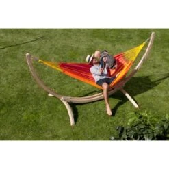 LA SIESTA Eénpersoonshangmat Sonrisa Outdoor - Mandarijn 9 LA SIESTA Eénpersoonshangmat Sonrisa Outdoor - Mandarijn -Tuingereedschap Winkel sonrisa mandarine single classic hammock outdoor 1609770115 20 600