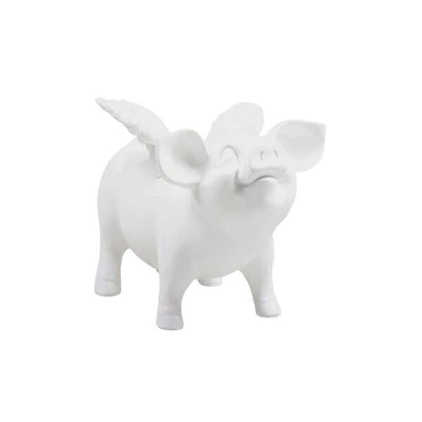 Stoobz Spaarvarken - Wit 3 Stoobz Spaarvarken - Wit