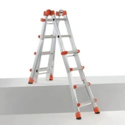 Telescopische Ladder Goliath 4 × 4 Treden 8 Telescopische Ladder Goliath 4 × 4 Treden -Tuingereedschap Winkel telescopische ladder goliath 4x4 1603447934 600