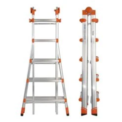 Telescopische Ladder Goliath 4 × 5 Treden 8 Telescopische Ladder Goliath 4 × 5 Treden -Tuingereedschap Winkel telescopische ladder goliath 4x5 1603458904 600