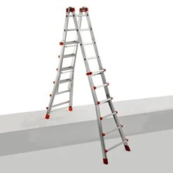 Telescopische Ladder Goliath 4 × 5 Treden 9 Telescopische Ladder Goliath 4 × 5 Treden -Tuingereedschap Winkel telescopische ladder goliath 4x5 1603458905 600