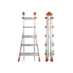 Telescopische Ladder Goliath 4 × 6 Treden -Tuingereedschap Winkel telescopische ladder goliath 4x6 1603636251 600