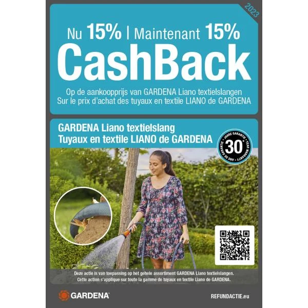 Textielslang GARDENA Liano 30 M 4 Textielslang GARDENA Liano 30 M - Afbeelding 2