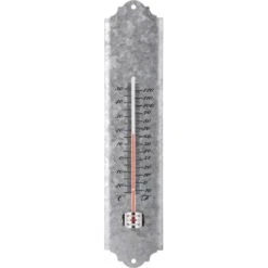 ESSCHERT DESIGN Thermometer Oud Zink 30 Cm