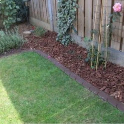 Tuinafboording Kunststof Bruin - 380 Cm -Tuingereedschap Winkel tuinafboording 380 cm 1570959270 1 600