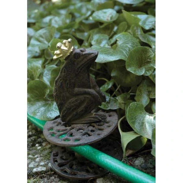 ESSCHERT DESIGN Tuinslanggeleider Kikkerkoning 6 ESSCHERT DESIGN Tuinslanggeleider Kikkerkoning - Afbeelding 4