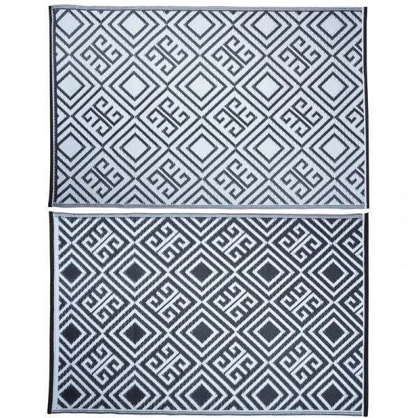 ESSCHERT DESIGN Waterdoorlatend Buitentapijt Met Grafisch Design 4 ESSCHERT DESIGN Waterdoorlatend Buitentapijt Met Grafisch Design - Afbeelding 2