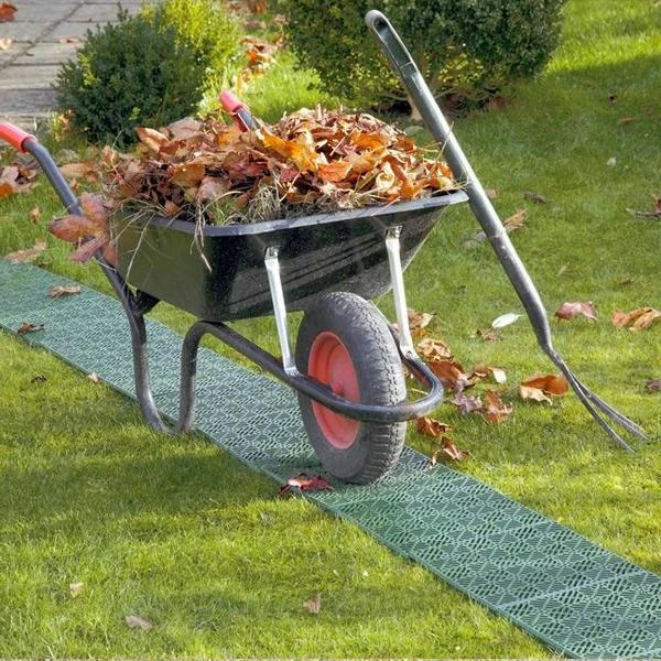 Tuintegel Kunststof Groen - Set Van 5 Stuks 4 Tuintegel Kunststof Groen - Set Van 5 Stuks - Afbeelding 2