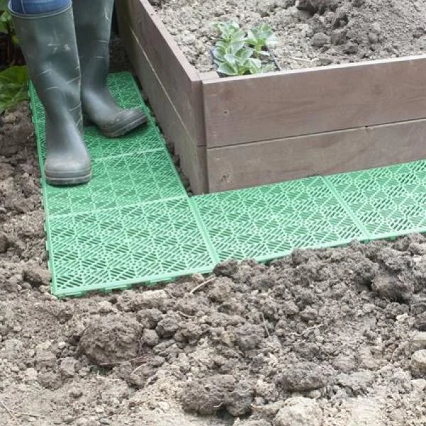 Tuintegel Kunststof Groen - Set Van 5 Stuks 7 Tuintegel Kunststof Groen - Set Van 5 Stuks - Afbeelding 5