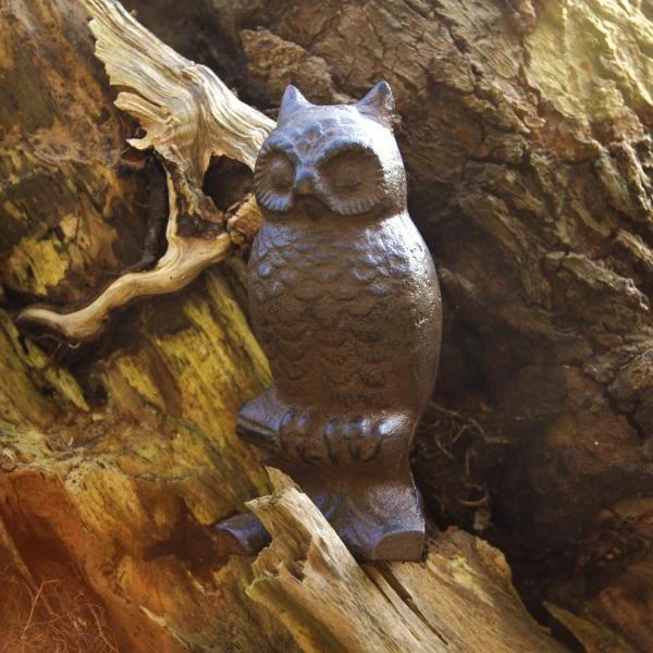 ESSCHERT DESIGN Uil In Gietijzer 4 ESSCHERT DESIGN Uil In Gietijzer - Afbeelding 2