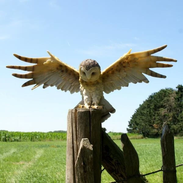 Uil Met Open Vleugels Muurdecoratie 6 Uil Met Open Vleugels Muurdecoratie - Afbeelding 4