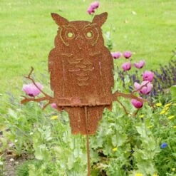 Uil Op Stang - Decoroest -Tuingereedschap Winkel uil op stang 1541680669 1 600