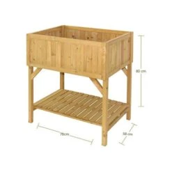 Verhoogde Kweektafel Vegtrug - Naturel 7 Verhoogde Kweektafel Vegtrug - Naturel -Tuingereedschap Winkel verhoogde kweektafel vegtrug 1625036381 3 600