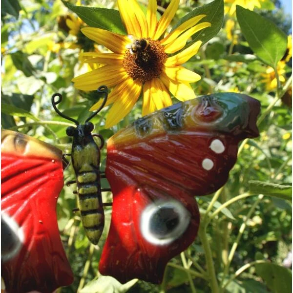 Vlinder Dagpauwoog 19 Cm Muurdeco 6 Vlinder Dagpauwoog 19 Cm Muurdeco - Afbeelding 4