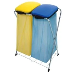 Vuilniszakhouder - 2 Deksels 6 Vuilniszakhouder - 2 Deksels -Tuingereedschap Winkel vuilniszakhouder 2 deksels 1564572750 1 600