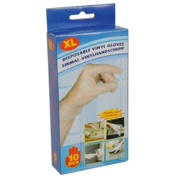 Wegwerphandschoenen Poedervrij - Set Van 10 Stuks 3 Wegwerphandschoenen Poedervrij - Set Van 10 Stuks