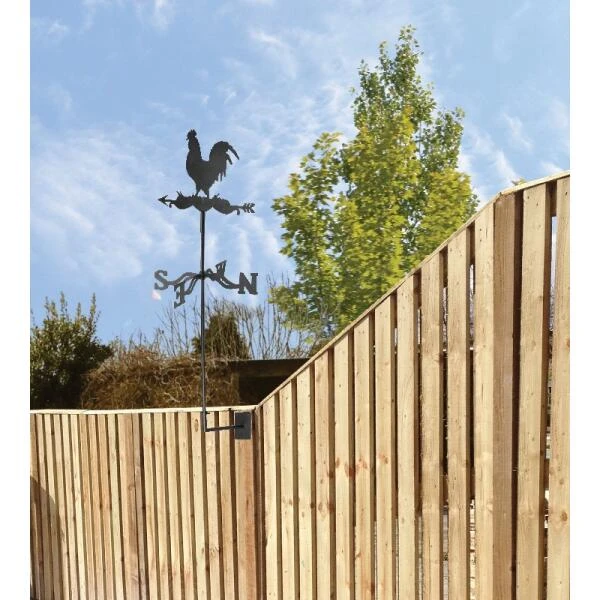 ESSCHERT DESIGN Windvaan Haan - Metaal 6 ESSCHERT DESIGN Windvaan Haan - Metaal - Afbeelding 4