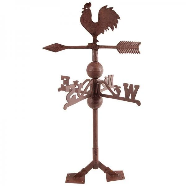 ESSCHERT DESIGN Windvaan Haan In Gietijzer 3 ESSCHERT DESIGN Windvaan Haan In Gietijzer