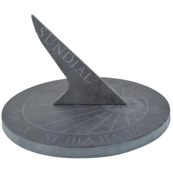 ESSCHERT DESIGN Zonnewijzer Leisteen Ø 24 Cm 4 ESSCHERT DESIGN Zonnewijzer Leisteen Ø 24 Cm - Afbeelding 2