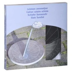 ESSCHERT DESIGN Zonnewijzer Leisteen Ø 24 Cm 8 ESSCHERT DESIGN Zonnewijzer Leisteen Ø 24 Cm -Tuingereedschap Winkel zonnewijzer leisteen 24 cm 1546855085 3 600